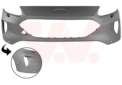 Stoßfänger vorne VAN WEZEL 1908477