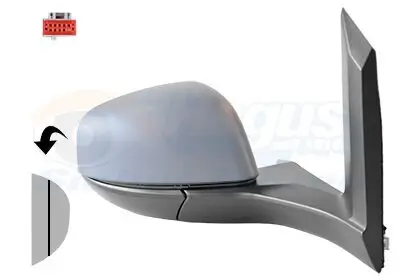 Außenspiegel rechts VAN WEZEL 1930818