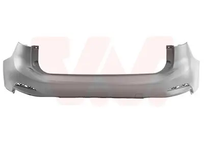 Stoßfänger hinten VAN WEZEL 1949547 Bild Stoßfänger hinten VAN WEZEL 1949547