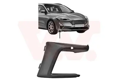 Zier-/Schutzleiste, Stoßfänger vorne rechts unten VAN WEZEL 1949584 Bild Zier-/Schutzleiste, Stoßfänger vorne rechts unten VAN WEZEL 1949584