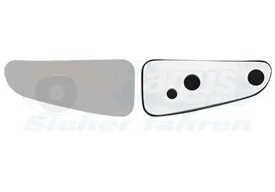 Spiegelglas, Außenspiegel links VAN WEZEL 1989833 Bild Spiegelglas, Außenspiegel links VAN WEZEL 1989833