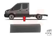 Zier-/Schutzleiste, Seitenwand hinten links VAN WEZEL 1991407