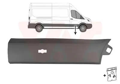 Zier-/Schutzleiste, Tür vorne rechts VAN WEZEL 1991424 Bild Zier-/Schutzleiste, Tür vorne rechts VAN WEZEL 1991424