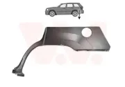 Seitenwand hinten links VAN WEZEL 2117147