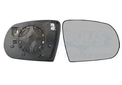 Spiegelglas, Außenspiegel rechts VAN WEZEL 2120838