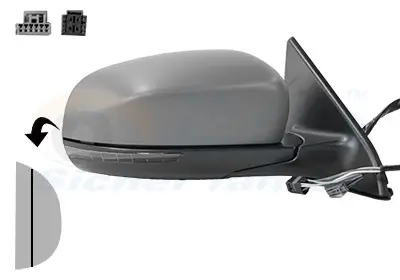 Außenspiegel rechts VAN WEZEL 2128812 Bild Außenspiegel rechts VAN WEZEL 2128812
