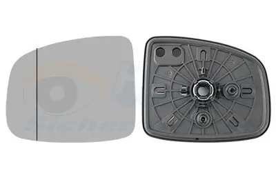 Spiegelglas, Außenspiegel links VAN WEZEL 2562831 Bild Spiegelglas, Außenspiegel links VAN WEZEL 2562831