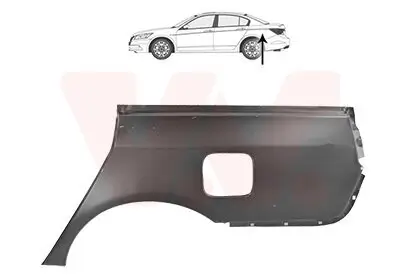 Seitenwand hinten links VAN WEZEL 2571143 Bild Seitenwand hinten links VAN WEZEL 2571143