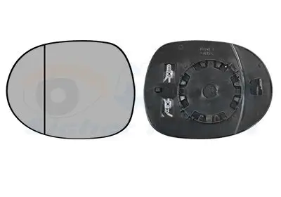 Spiegelglas, Außenspiegel links VAN WEZEL 2580837 Bild Spiegelglas, Außenspiegel links VAN WEZEL 2580837