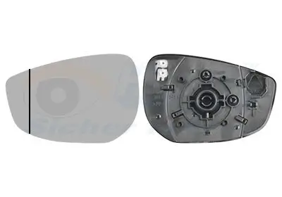 Spiegelglas, Außenspiegel links VAN WEZEL 2705837