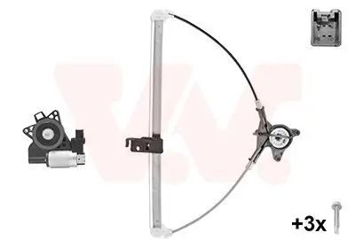 Fensterheber hinten links VAN WEZEL 2734267 Bild Fensterheber hinten links VAN WEZEL 2734267