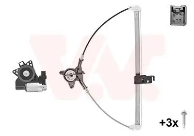 Fensterheber hinten rechts VAN WEZEL 2734268