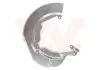 Spritzblech, Bremsscheibe Vorderachse links VAN WEZEL 2734371