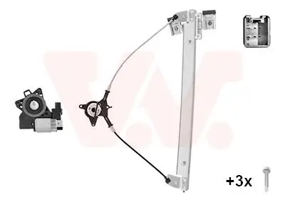Fensterheber vorne links VAN WEZEL 2740263