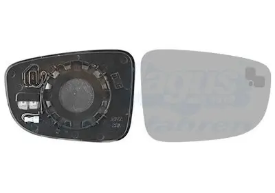 Spiegelglas, Außenspiegel rechts VAN WEZEL 2745836 Bild Spiegelglas, Außenspiegel rechts VAN WEZEL 2745836