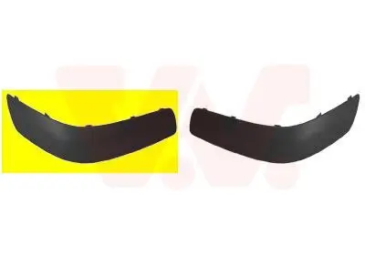 Zier-/Schutzleiste, Stoßfänger vorne rechts VAN WEZEL 2753584