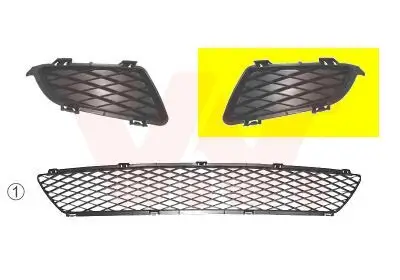 Lüftungsgitter, Stoßfänger vorne links VAN WEZEL 2754591 Bild Lüftungsgitter, Stoßfänger vorne links VAN WEZEL 2754591