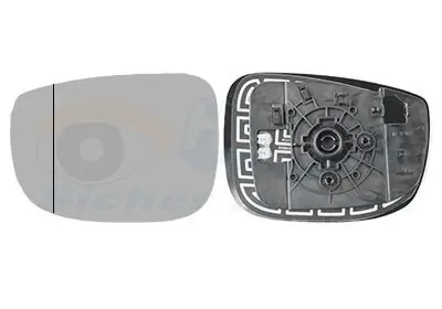 Spiegelglas, Außenspiegel links VAN WEZEL 2773837 Bild Spiegelglas, Außenspiegel links VAN WEZEL 2773837