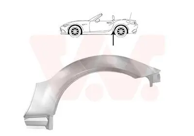 Seitenwand hinten links VAN WEZEL 2778145 Bild Seitenwand hinten links VAN WEZEL 2778145