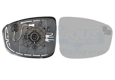 Spiegelglas, Außenspiegel rechts VAN WEZEL 2780836