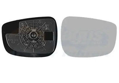Spiegelglas, Außenspiegel rechts VAN WEZEL 2791832 Bild Spiegelglas, Außenspiegel rechts VAN WEZEL 2791832