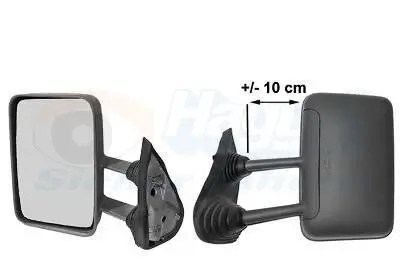 Außenspiegel rechts VAN WEZEL 2812812 Bild Außenspiegel rechts VAN WEZEL 2812812