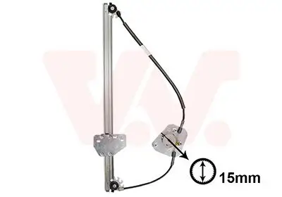 Fensterheber vorne links VAN WEZEL 2815261