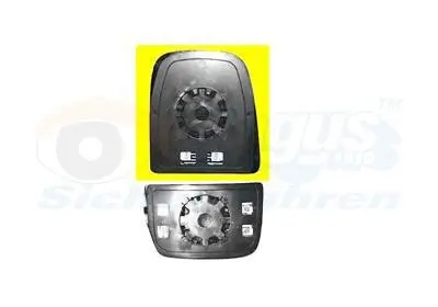 Spiegelglas, Außenspiegel links VAN WEZEL 2815837