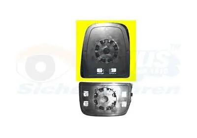 Spiegelglas, Außenspiegel rechts VAN WEZEL 2815838 Bild Spiegelglas, Außenspiegel rechts VAN WEZEL 2815838