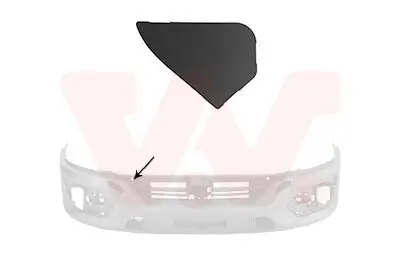 Blende, Stoßfänger vorne rechts VAN WEZEL 2818586 Bild Blende, Stoßfänger vorne rechts VAN WEZEL 2818586