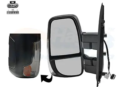 Außenspiegel links VAN WEZEL 2818807 Bild Außenspiegel links VAN WEZEL 2818807