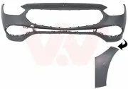 Stoßfänger vorne VAN WEZEL 2902575