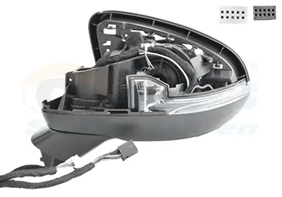 Außenspiegel links VAN WEZEL 2946855