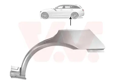 Seitenwand hinten links VAN WEZEL 2949143