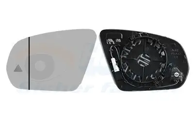 Spiegelglas, Außenspiegel links VAN WEZEL 2956835