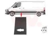 Zier-/Schutzleiste, Seitenwand links seitlicher Einbau B-Säule VAN WEZEL 2973417
