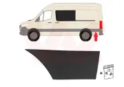 Zier-/Schutzleiste, Seitenwand hinten links hinter der Achse seitlicher Einbau VAN WEZEL 2973427