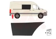 Zier-/Schutzleiste, Seitenwand hinten rechts hinter der Achse seitlicher Einbau VAN WEZEL 2973428