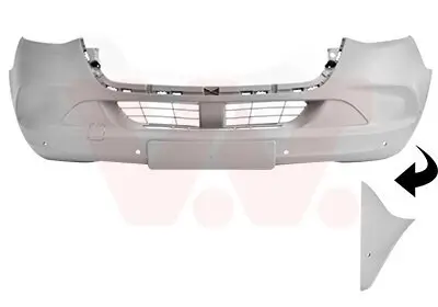 Stoßfänger vorne VAN WEZEL 2973575 Bild Stoßfänger vorne VAN WEZEL 2973575