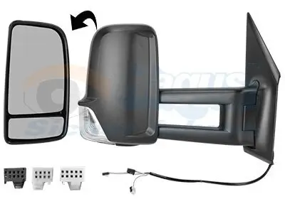 Außenspiegel rechts VAN WEZEL 2973804 Bild Außenspiegel rechts VAN WEZEL 2973804