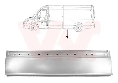 Seitenwand links VAN WEZEL 2978107 Bild Seitenwand links VAN WEZEL 2978107