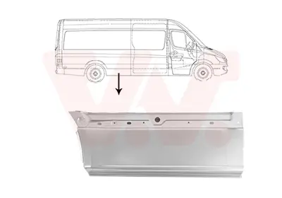 Seitenwand hinten rechts vor der Achse VAN WEZEL 2982142 Bild Seitenwand hinten rechts vor der Achse VAN WEZEL 2982142