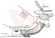 Längsträger hinten links VAN WEZEL 3003.27