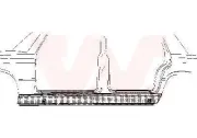 Einstiegsblech links außen VAN WEZEL 3006.01