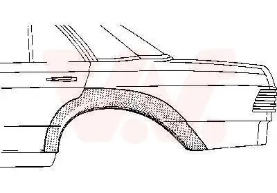 Seitenwand VAN WEZEL 3006147