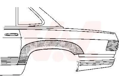 Seitenwand VAN WEZEL 3008146