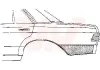 Seitenwand hinten links VAN WEZEL 3010133