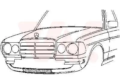 Frontverkleidung vorne unten VAN WEZEL 3010168 Bild Frontverkleidung vorne unten VAN WEZEL 3010168