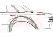 Radhaus hinten links VAN WEZEL 3010347