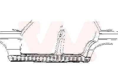 Einstiegsblech VAN WEZEL 3024103